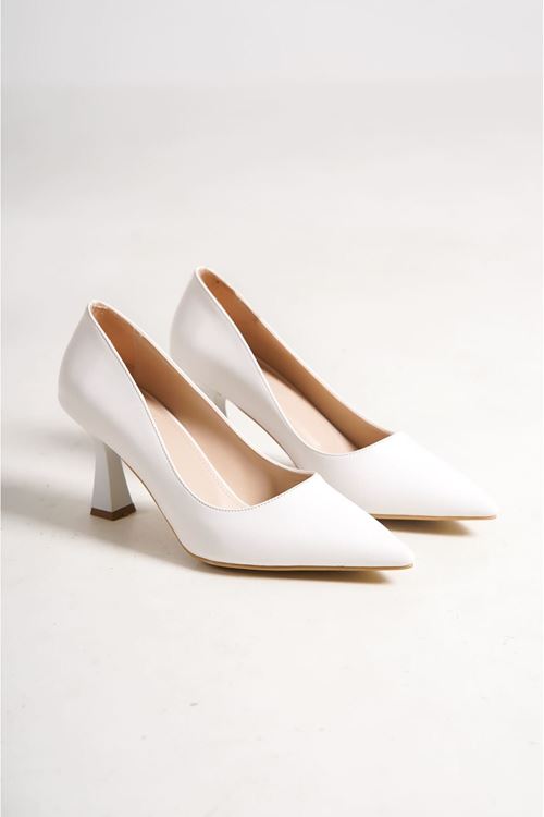 Alexandra Kadın Beyaz Stiletto